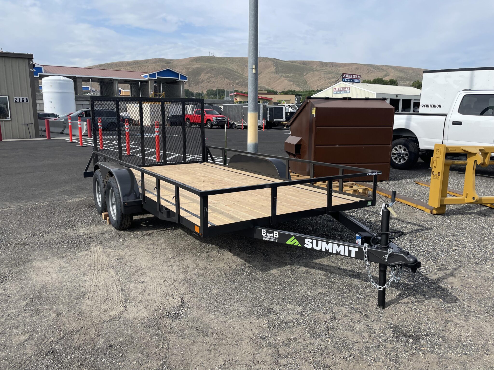 7X14 CASCADE UTILITY 7K B and B Trailers