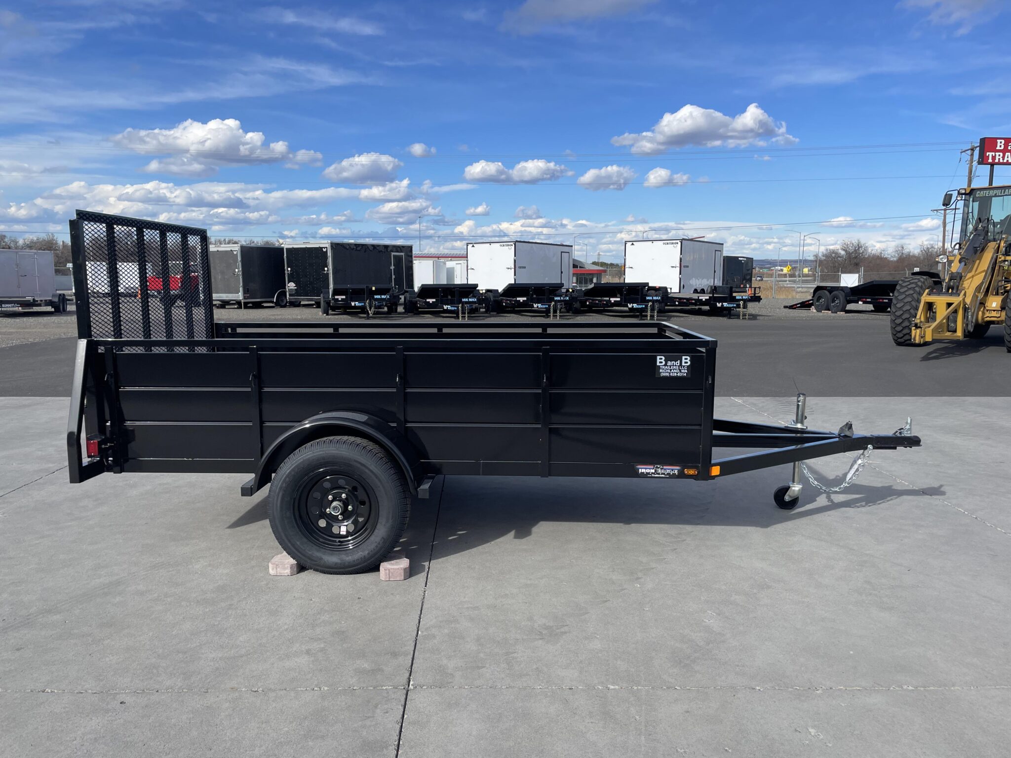 5X10 IRON EAGLE UTILITY B and B Trailers