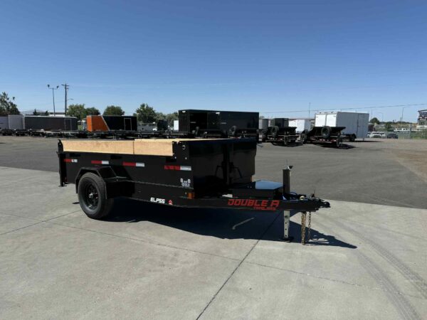 5X10 DOUBLE A DUMP TRAILER - Image 4