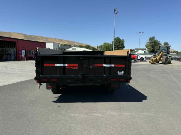 8X14 DOUBLE A DUMP W/ FOLDING SIDES - Image 2