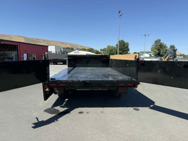 8X14 DOUBLE A DUMP W/ FOLDING SIDES - Image 4