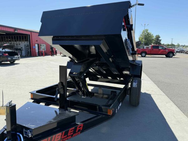 5X10 DOUBLE A DUMP TRAILER - Image 3