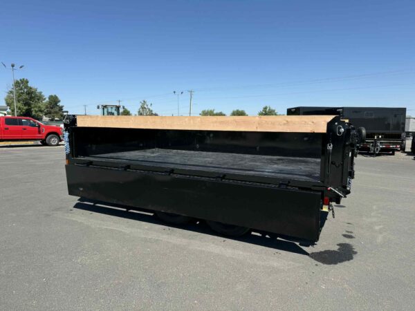 8X14 DOUBLE A DUMP W/ FOLDING SIDES - Image 6