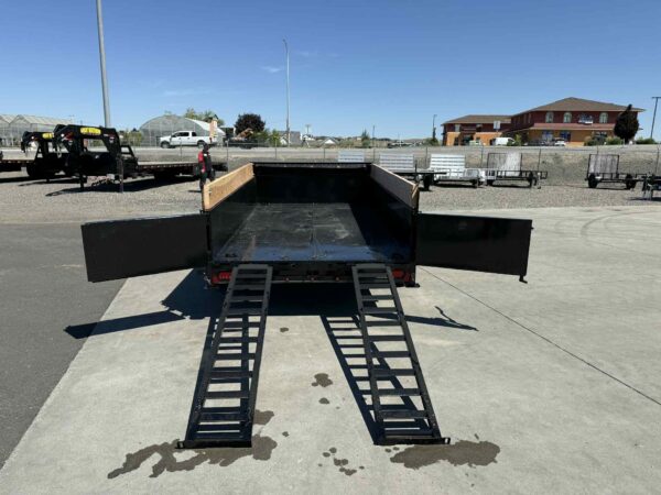 5X10 DOUBLE A DUMP TRAILER - Image 6