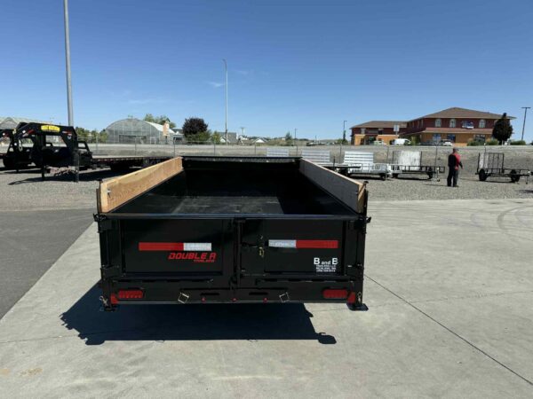 5X10 DOUBLE A DUMP TRAILER - Image 8