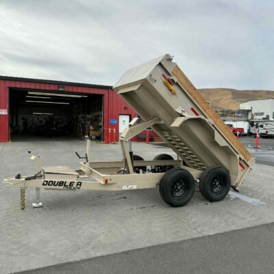 5X10 DOUBLE A DUMP TRAILER