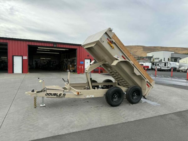 5X10 DOUBLE A DUMP TRAILER