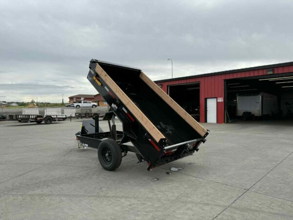 5X10 DOUBLE A DUMP TRAILER - Image 4