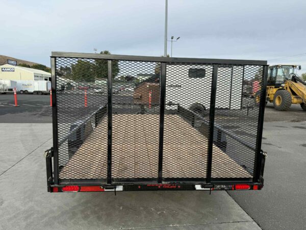 7X14 5K SINGLE AXLE DOUBLE A UTILITY TRAILER - Image 3