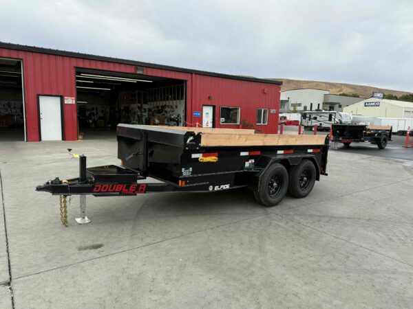 6X12 DOUBLE A DUMP TRAILER - Image 4