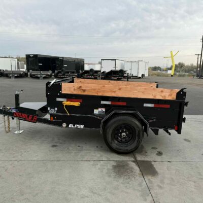5X8 DOUBLE A DUMP TRAILER