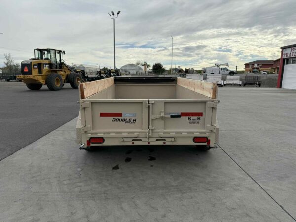 5X10 DOUBLE A DUMP TRAILER - Image 3