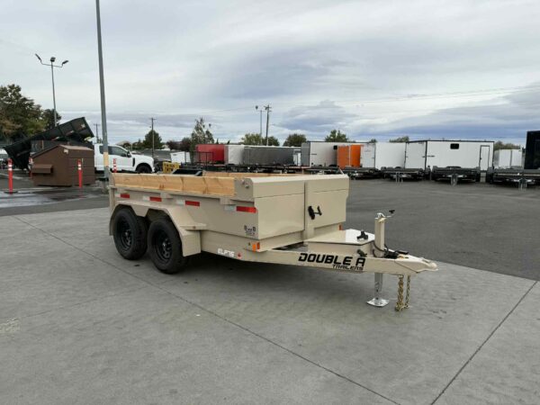 5X10 DOUBLE A DUMP TRAILER - Image 2