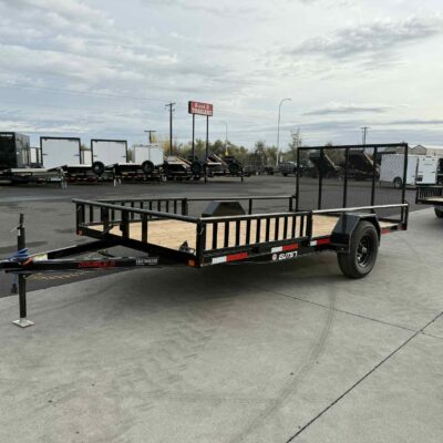 7X14 5K SINGLE AXLE DOUBLE A UTILITY TRAILER