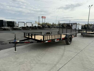7X14 5K SINGLE AXLE DOUBLE A UTILITY TRAILER