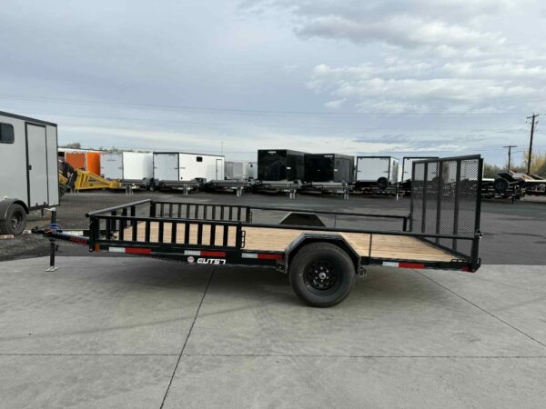 7X14 5K SINGLE AXLE DOUBLE A UTILITY TRAILER - Image 2