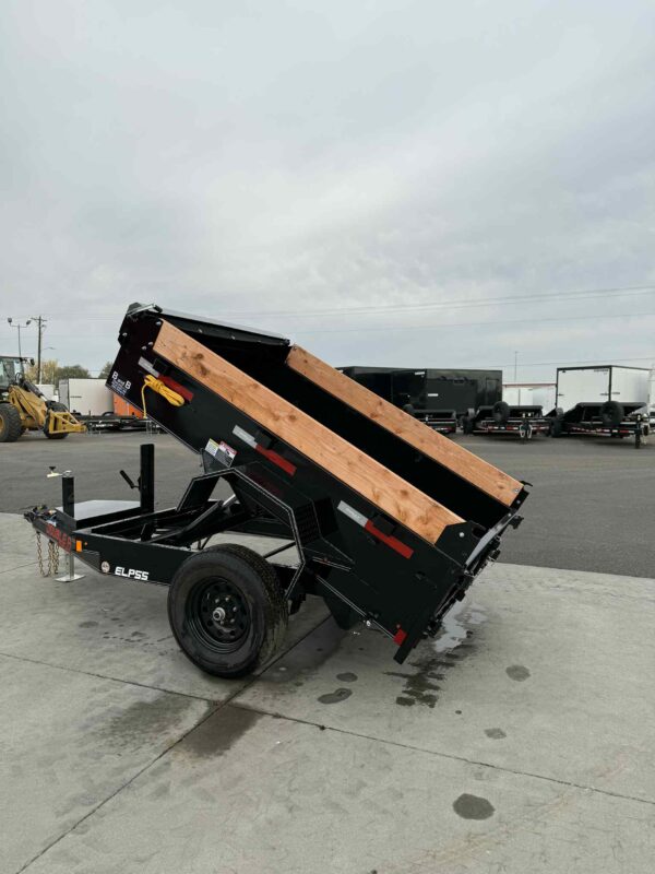 5X8 DOUBLE A DUMP TRAILER - Image 5