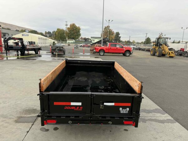 5X8 DOUBLE A DUMP TRAILER - Image 3