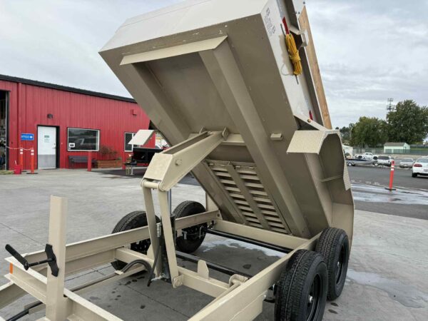 5X10 DOUBLE A DUMP TRAILER - Image 5