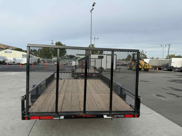 7X12 DOUBLE A UTILITY TRAILER - Image 2