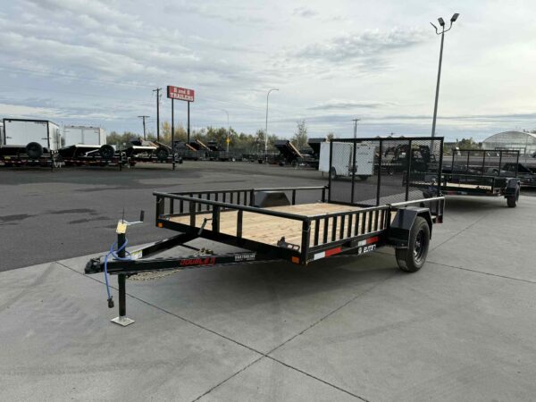 7X12 DOUBLE A UTILITY TRAILER - Image 3