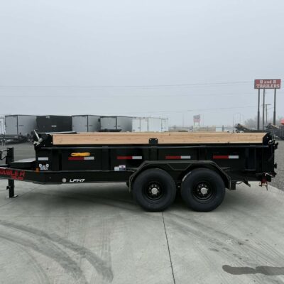 7X14 LP DOUBLE A DUMP TRAILER