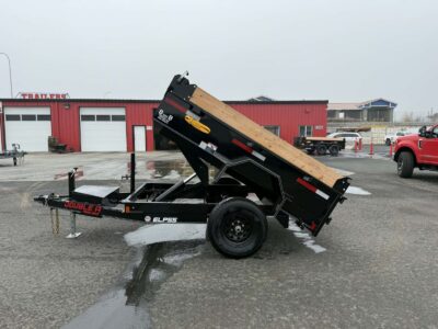 5X8 DOUBLE A DUMP TRAILER
