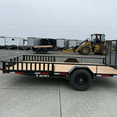7X14 DOUBLE A 5K SINGLE AXLE UTILITY 