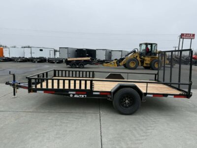 7X14 DOUBLE A 5K SINGLE AXLE UTILITY 