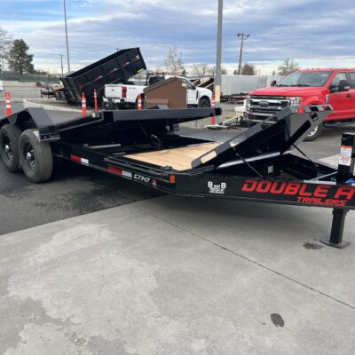 20' 14K DOUBLE A CUSHION TILT TRAILER
