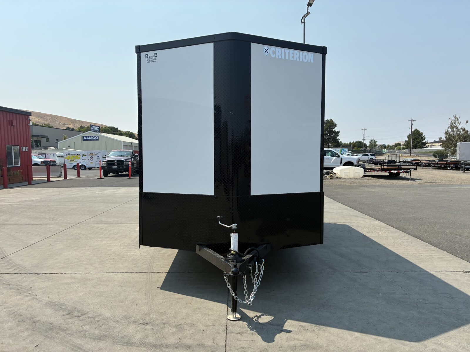7X14 CRITERION WHITE W/ BARN DOORS - Image 3