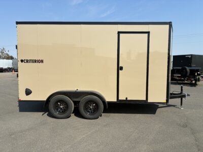 7X14 CRITERION DESERT TAN ENCLOSED