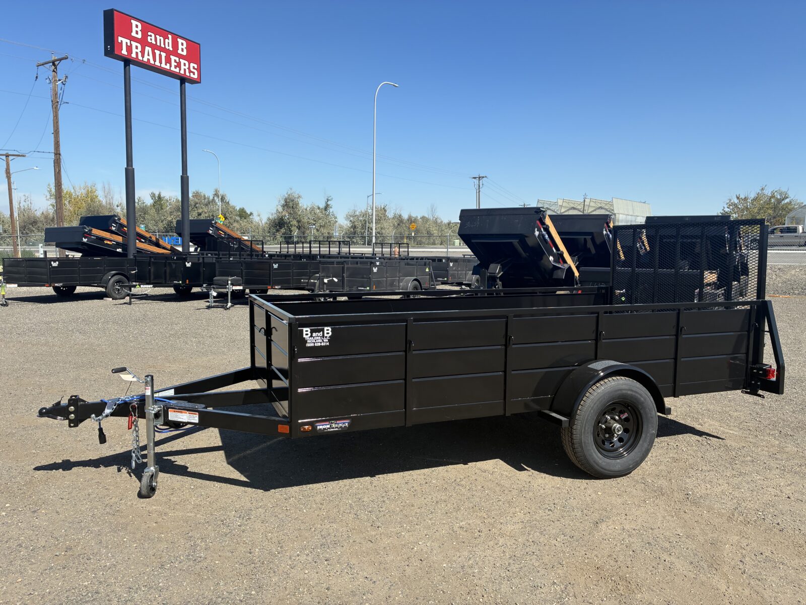 6X12 IRON EAGLE MAGNUM RAMP (BRAKES) - Image 4